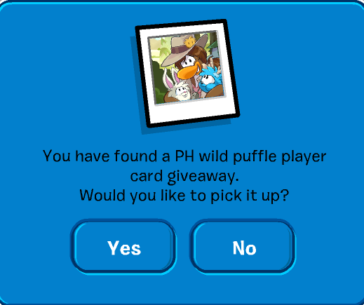 Pick up wild puffle PH background march 2015